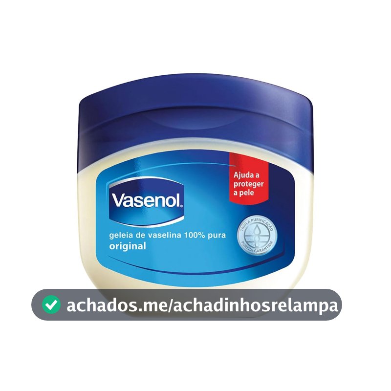 Vasenol Geleia de Vaselina Hidratante para Pele Ressecada