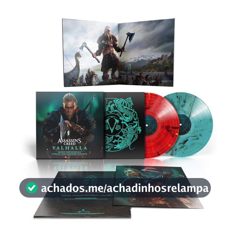 Assassin's Creed Valhalla - Jesper Kyd, Sarah Schachner and Einar Selvik [Disco de Vinil]