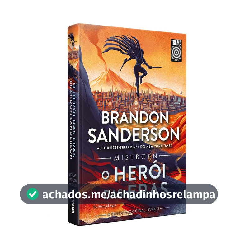 Mistborn: O Herói das Eras: Livro 3 de Mistborn