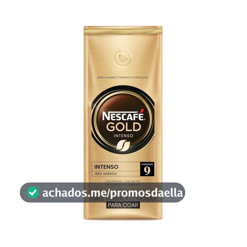 Café Torrado e Moído NESCAFÉ Gold Intenso 250g