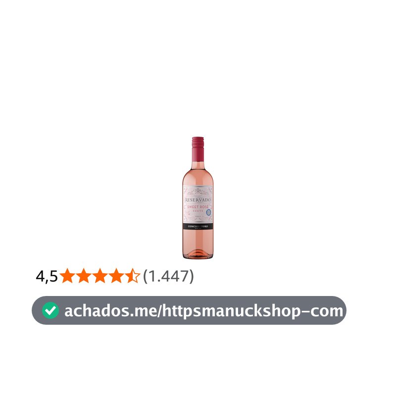 Concha y Toro Reservado Suave Rosé 750ml