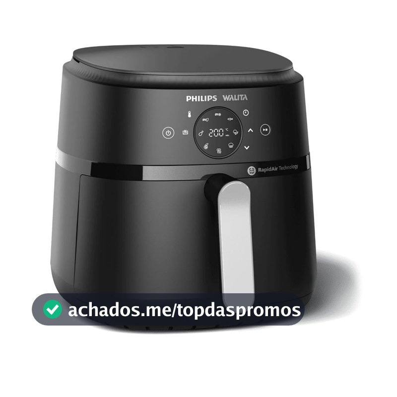 Fritadeira Air Fryer Digital Philips Walita 6,2L 220V NA239