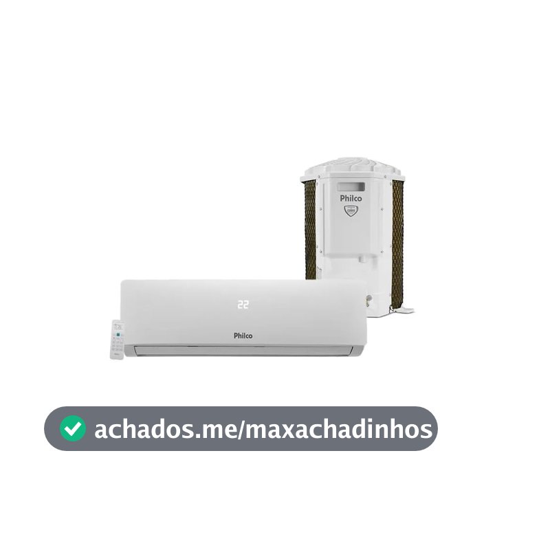 Ar Condicionado Split Hi Wall Philco 12000 BTU/h Frio PAC12FI – 220 Volts