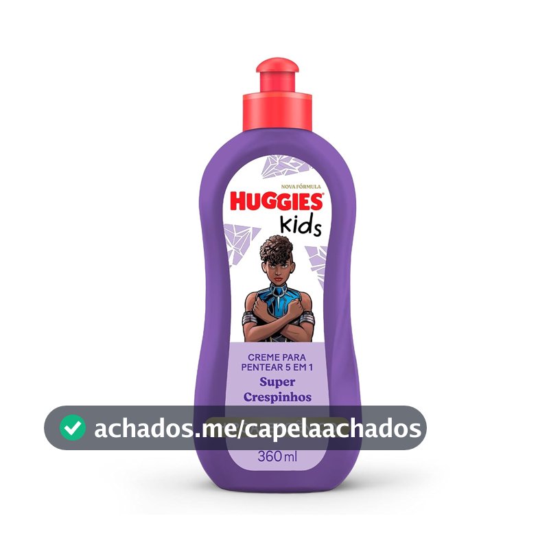 Creme para Pentear Huggies Kids Super Crespinhos 360 ml