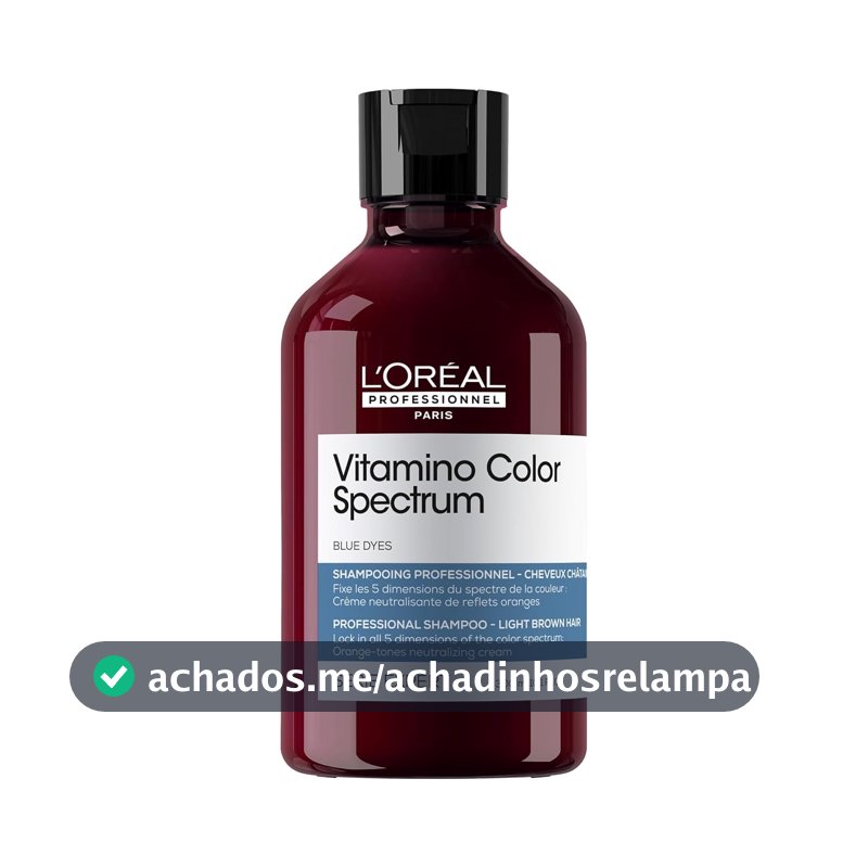 Shampoo Matizador de Tons Alaranjados L'Oréal Professionnel, 300ml
