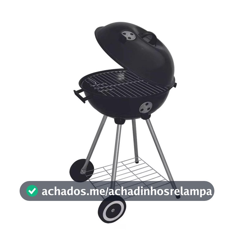 Mor - Churrasqueira Esmaltada a Bafo Guarapari 46cm