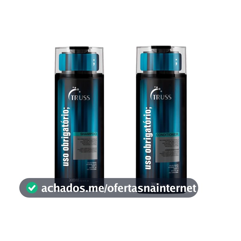 Kit Truss Uso Obrigatório Duo (Shampoo + Condicionador 300ml)