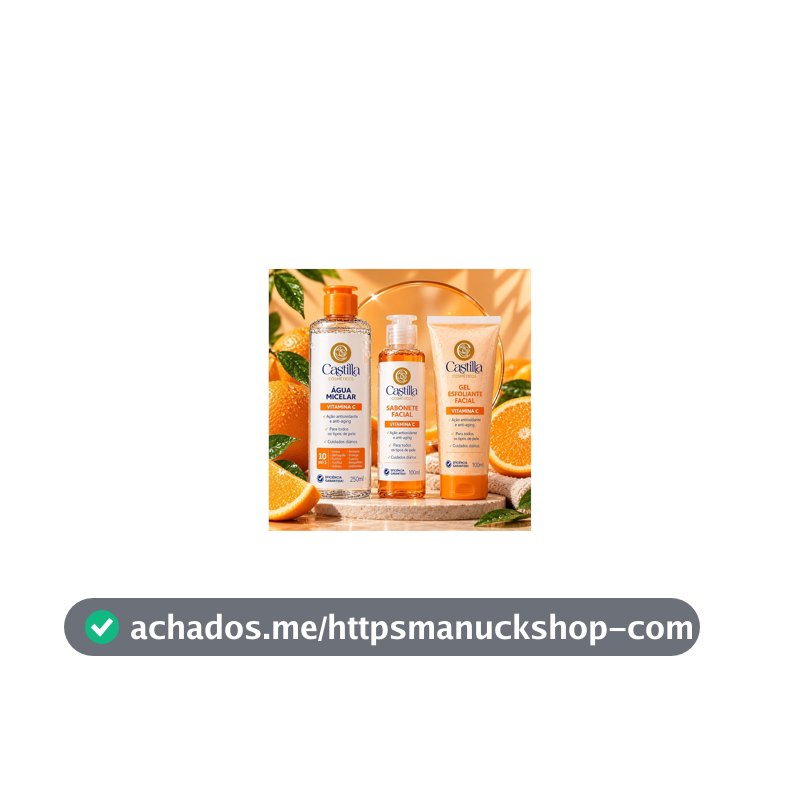 Kit Skin Care Vitamina C Castilla Cosméticos