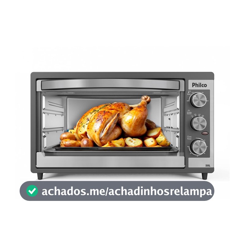 Forno Elétrico Philco 50L Dupla Resistência PFE52P 220V