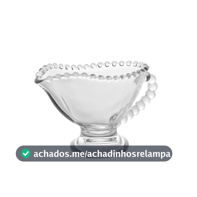 WOLFF - Molheira de Cristal 140ml - Linha Pearl