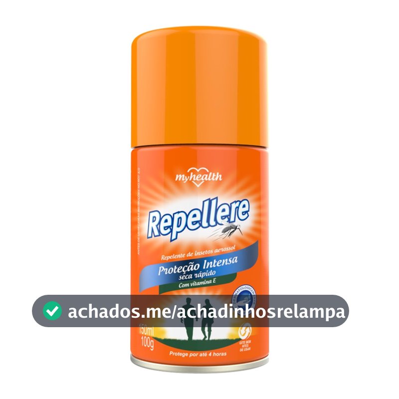 Repelente de Insetos Repellere Spray 150ml, MY HEALTH, AE2600001