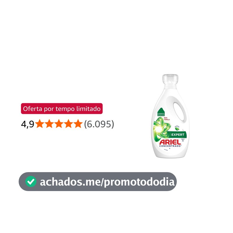 Ariel Sabão Líquido Expert Concentrado 2L