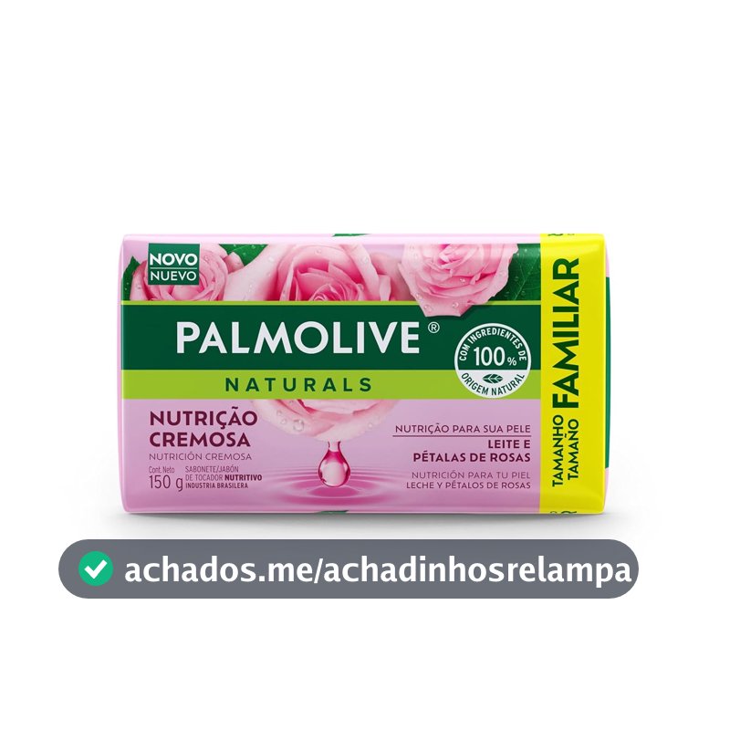 Palmolive Sabonete Em Barra Naturals Hidrata & Perfuma 150G