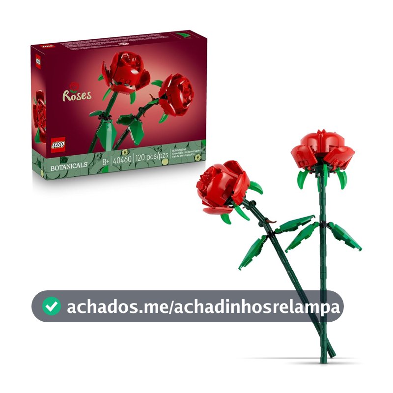 LEGO Rosas LEGO 40460 (120 Peças)