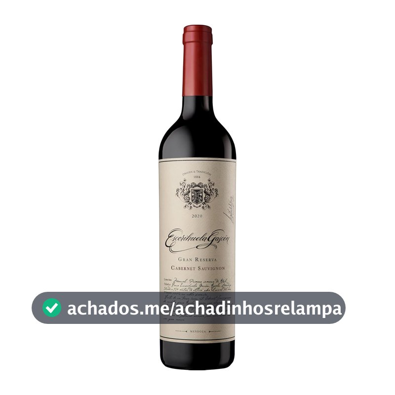 V T ESCORIHUELA GASCON GRAN RESERVA CAB SAUVIGNON 750 ML