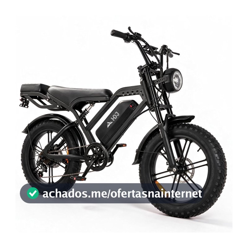 Bicicleta Elétrica Adulto 1000W, 48V 20Ah, Bike Elétrica 32 MPH
