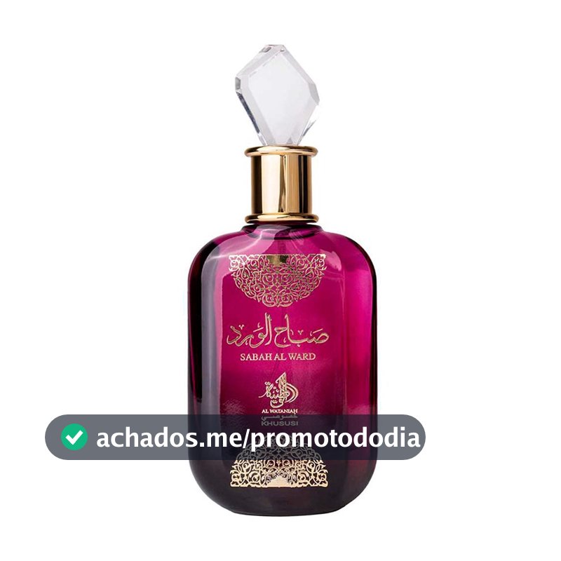 Sabah Al Ward Al Wataniah – Perfume Feminino – Eau de Parfum 100ml