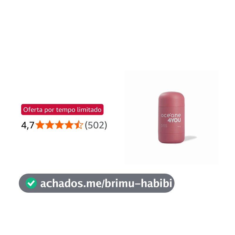 Océane Blush Stick - Bubble./Rosa Escuro