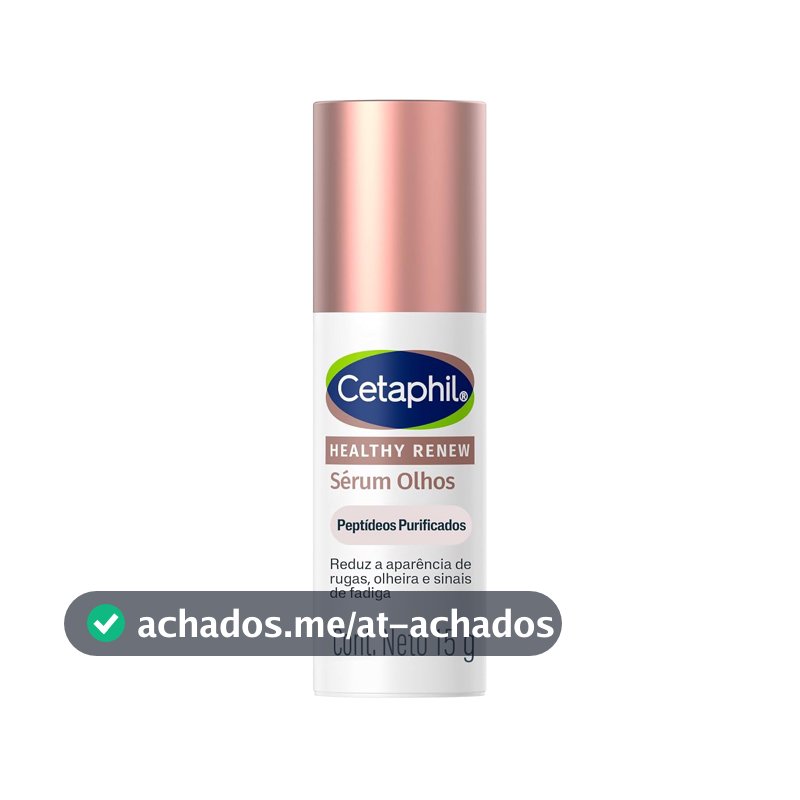 Cetaphil Healthy Renew Sérum Para Olhos com Peptídeos Purificados 15g - Suaviza Olheiras, Antirrugas