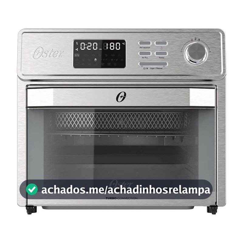 Oster Forno e Fryer 25L Oster Multifunções 10 em 1, OFOR250, 220V