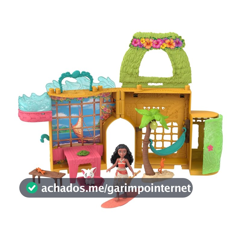 Disney Princesa Conjunto de Brinquedo Castelo Moana Empilhável 3 anos