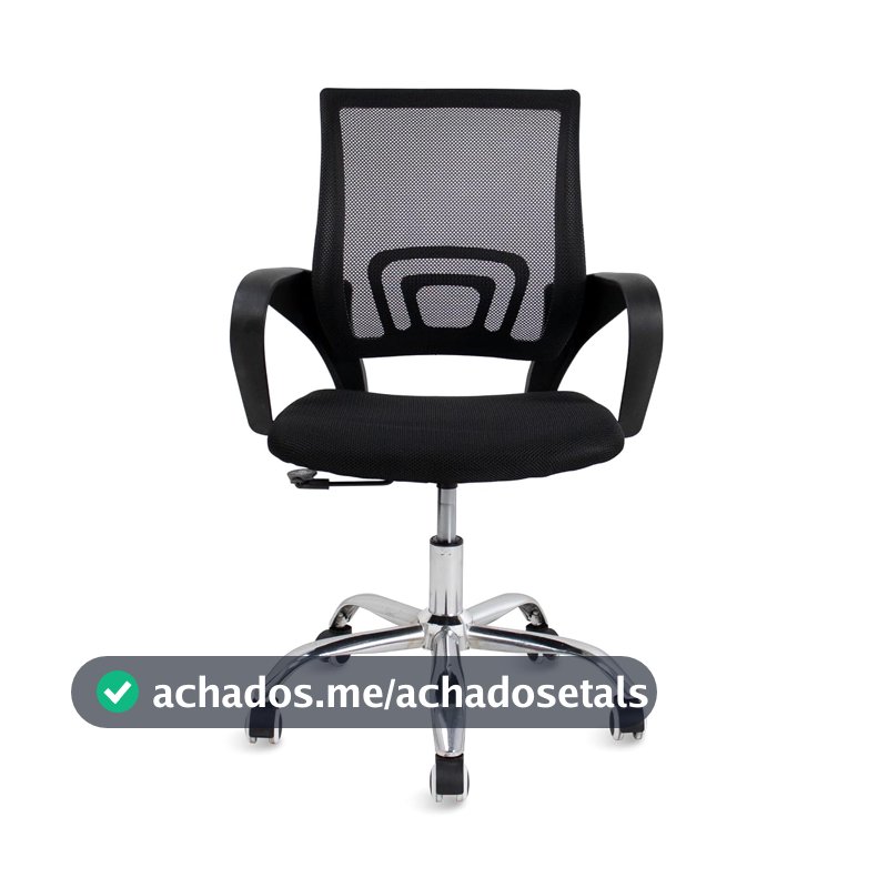 Cadeira de escritório Diretor Jadel Preta Healer