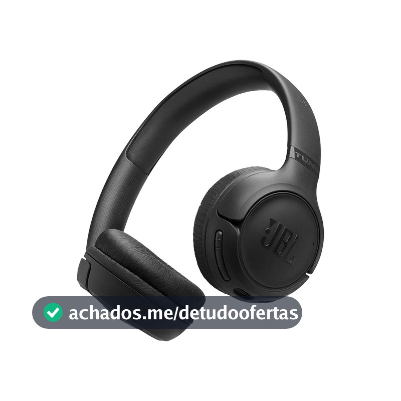 JBL, Fone de Ouvido Bluetooth Over-Ear, Tune 530BT, Sem Fio, Até 76 Horas de Bateria - Preto