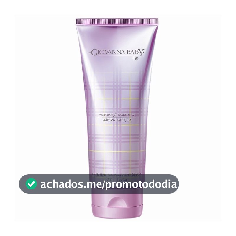 Giovanna Baby - Locao Hidr Giovanna Baby Bisnaga 200Ml Lilac