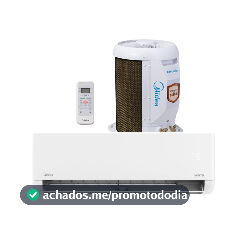 Ar Condicionado Split Midea Inverter Lite 12000 Btu R32 Frio 42ebvcb12m5 Branco 220v