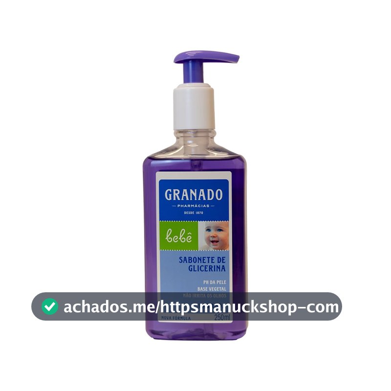 Granado Sabonete Líquido Bebê Glicerinado, Lavanda, 250ml