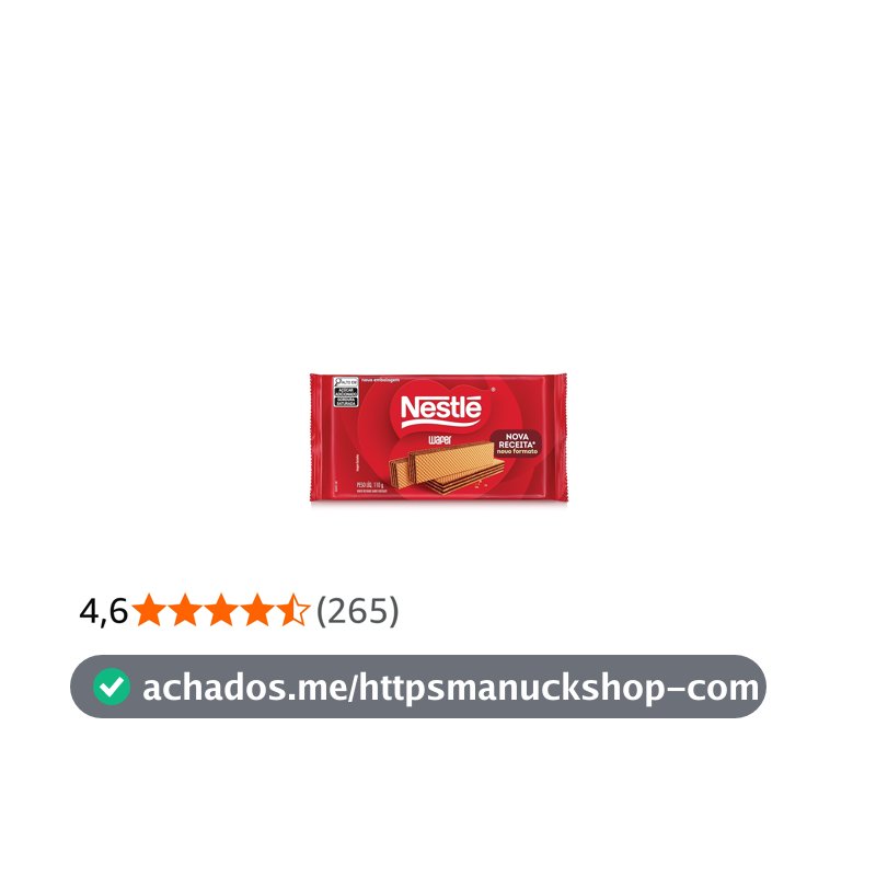 Classic Biscoito Wafer Chocolate 110G