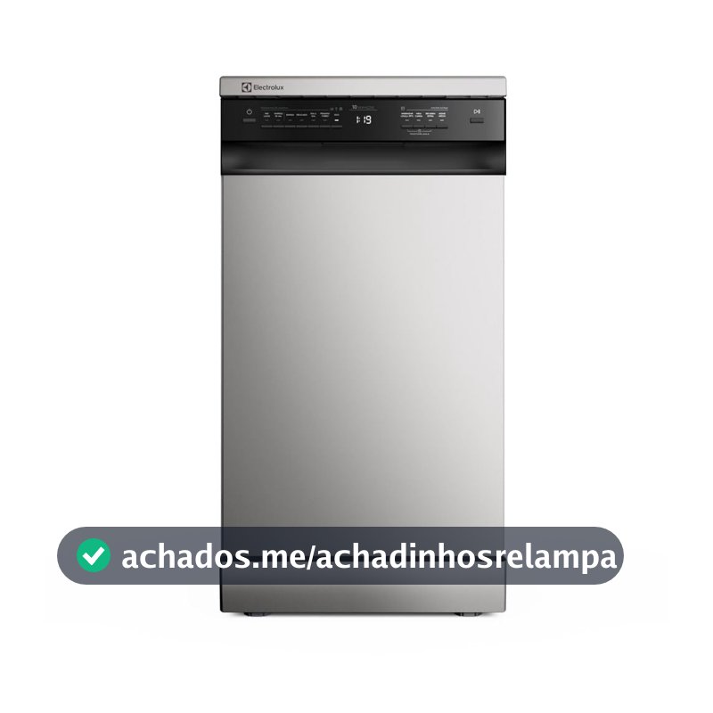 Electrolux Lava-Louça Electrolux 10 Serviços Inox com Programa Lava & Seca 50 min (LS10E) 127V