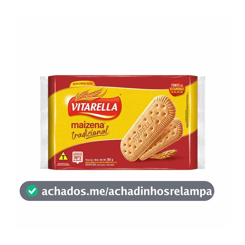 Biscoito Doce Maizena 350g - Vitarella