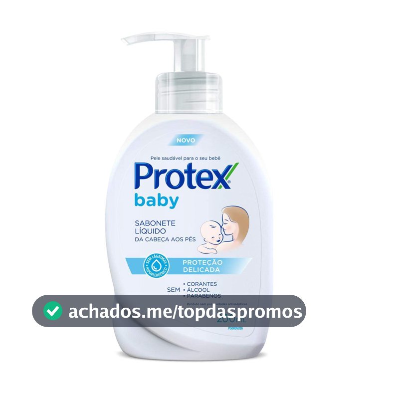 Protex Baby Delicate Care Sabonete Líquido Infantil, 200ml