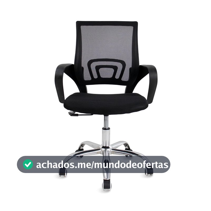 Cadeira de escritório Diretor Jadel Preta Healer