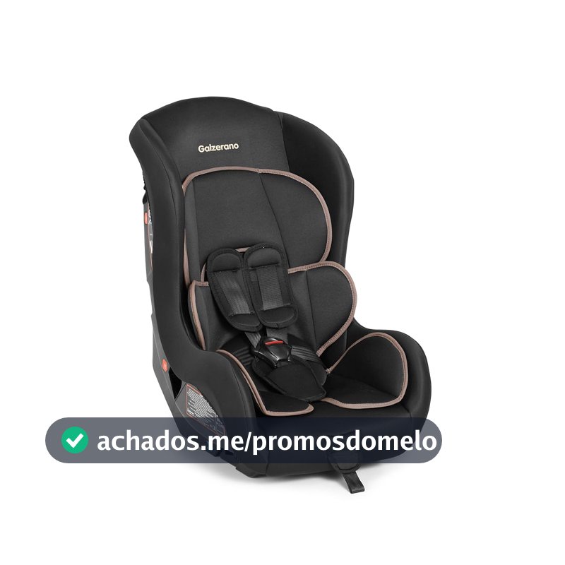Cadeira Para Auto Maximus até 25 Kg Preto Galzerano
