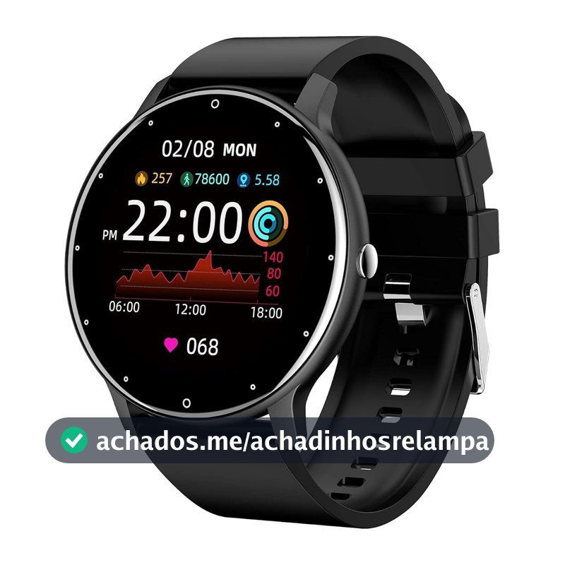 Haiz Smartwatch Relógio Inteligente IP67 44mm My Watch I Fit PRETO HZ-ZL02D