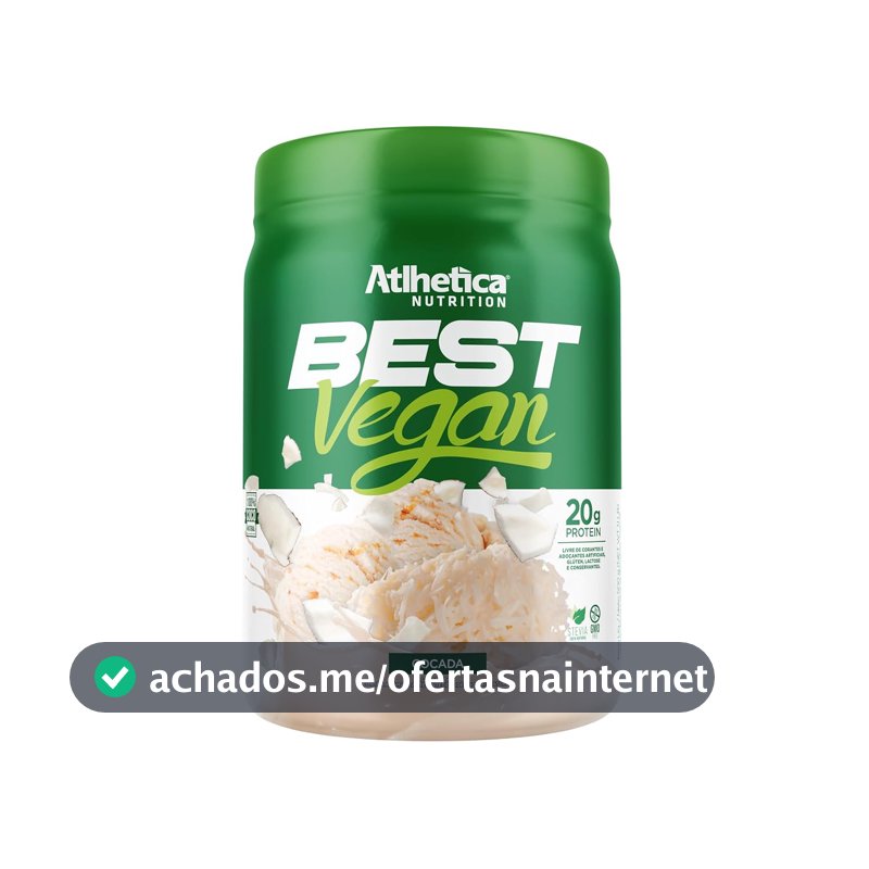 Best Vegan (500g) - Sabor Cocada, Atlhetica Nutrition