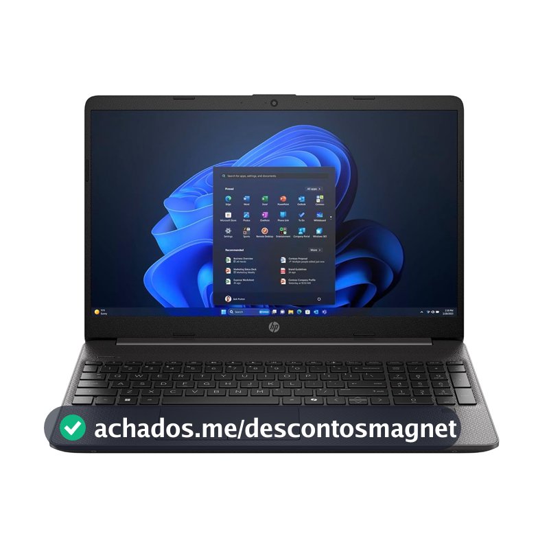 Notebook HP 256R G9 Intel Core i5 13º Geração. Memoria RAM 16GB. SSD 256GB. Tela de 15,6" LCD. Windows 11 - Home SL - Cinza Escuro. Bivolt. (BQ9L2AT#AK4)