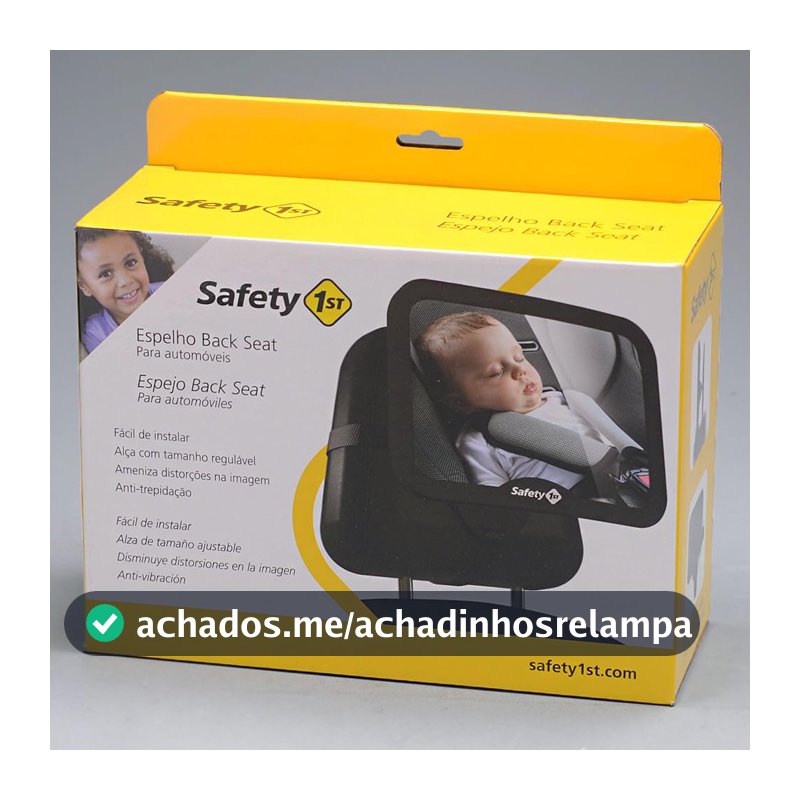 Safety 1st, Espelho Back Seat, Black