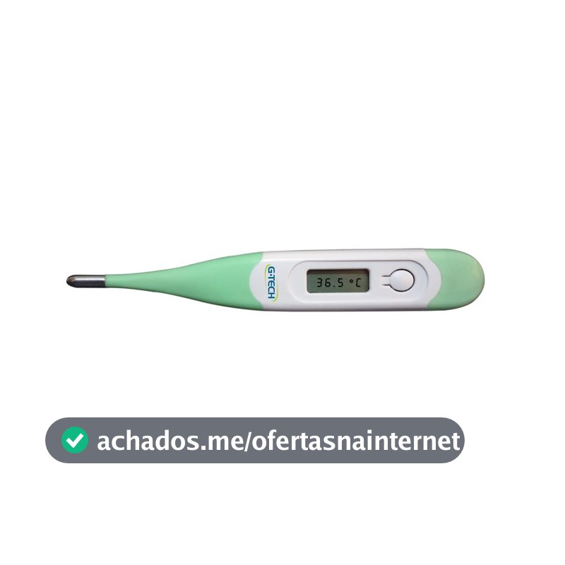 G-Tech, Termômetro Digital de Ponta Flexível - Alimentado por pilha/bateria