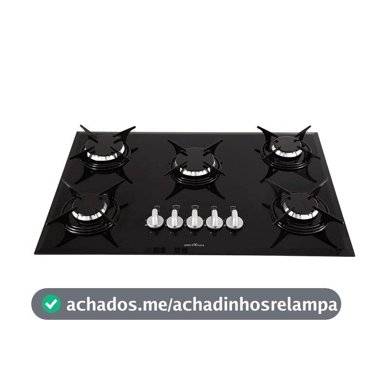 Britânia Cooktop BCT5P Preta
