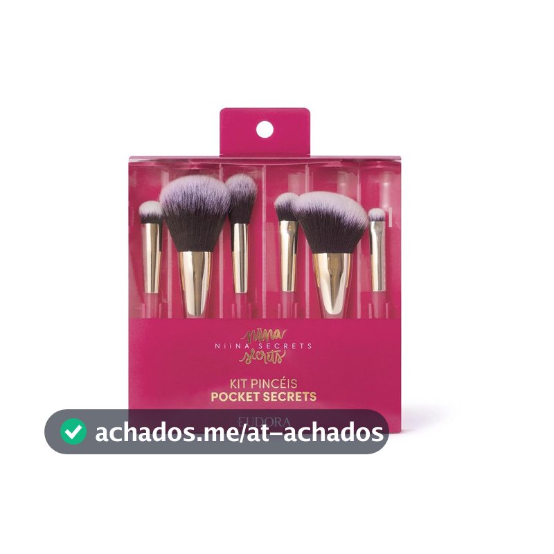 Eudora Niina Secrets Kit Minipincéis Pocket Secrets (6 itens)