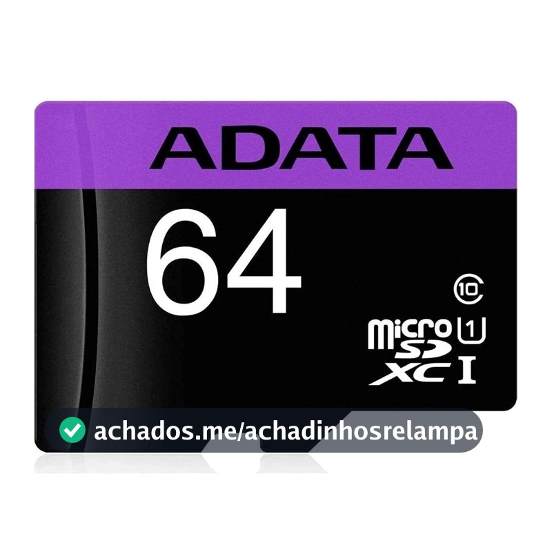 Micro SD Adata AUSDX64GUICL10-RA1 64GB MICROSDXC