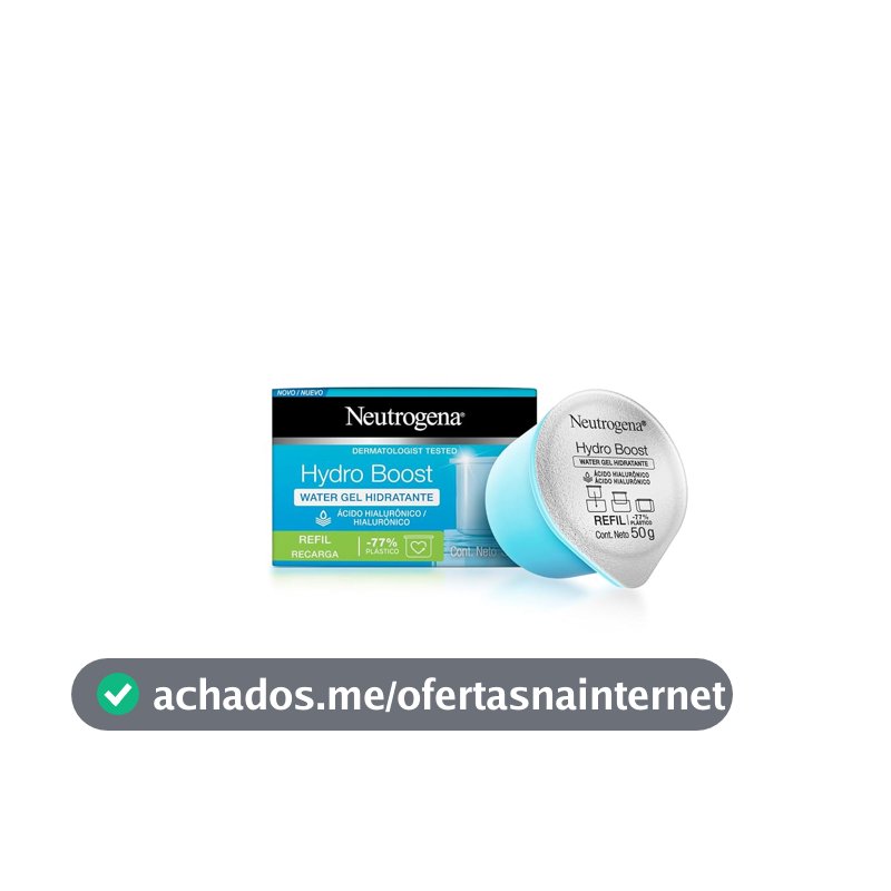 Hidratante Facial Neutrogena Hydro Boost Water Gel, Refil, 50g