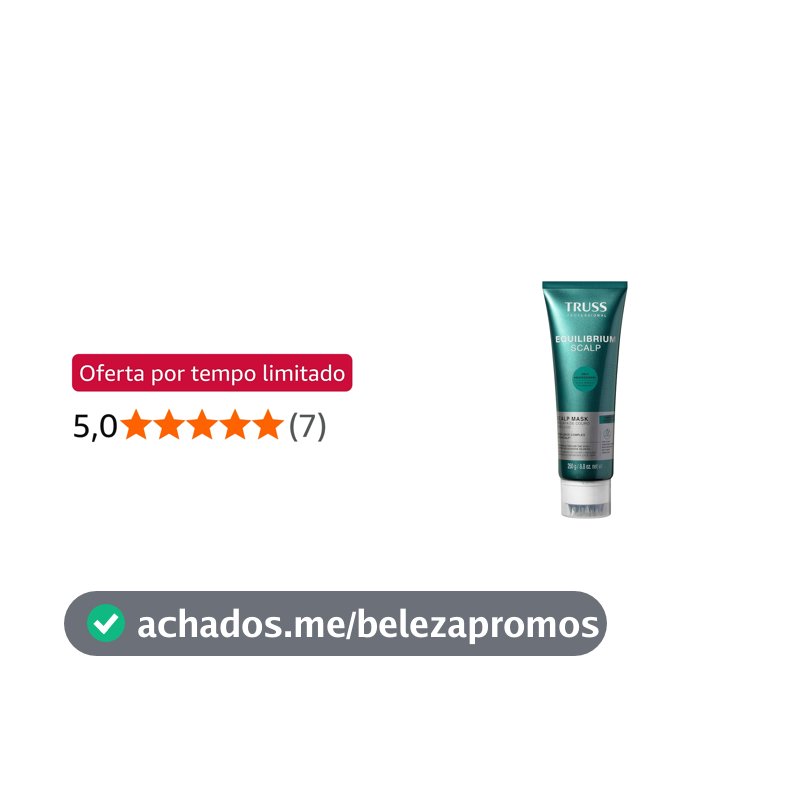 Truss Equilibrium Scalp Máscara de Couro Cabeludo 250g