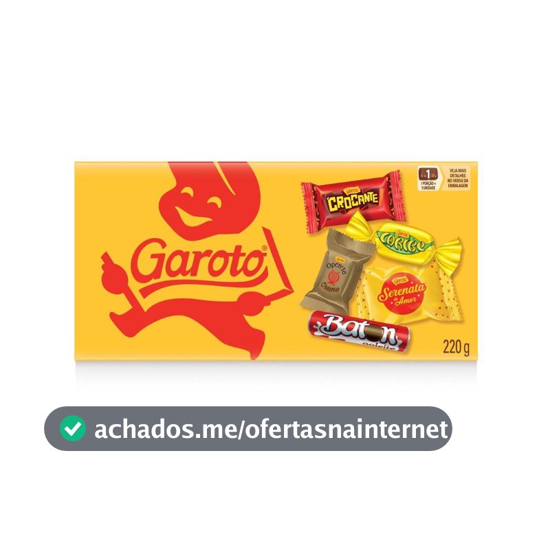 Bombom GAROTO Sortido Caixa 220g
