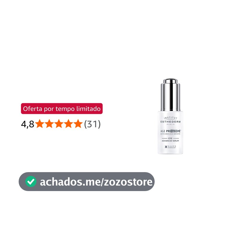ESTHEDERM Sérum anti-idade para o contorno dos olhos Age Proteom Advanced Eye Serum 15ml