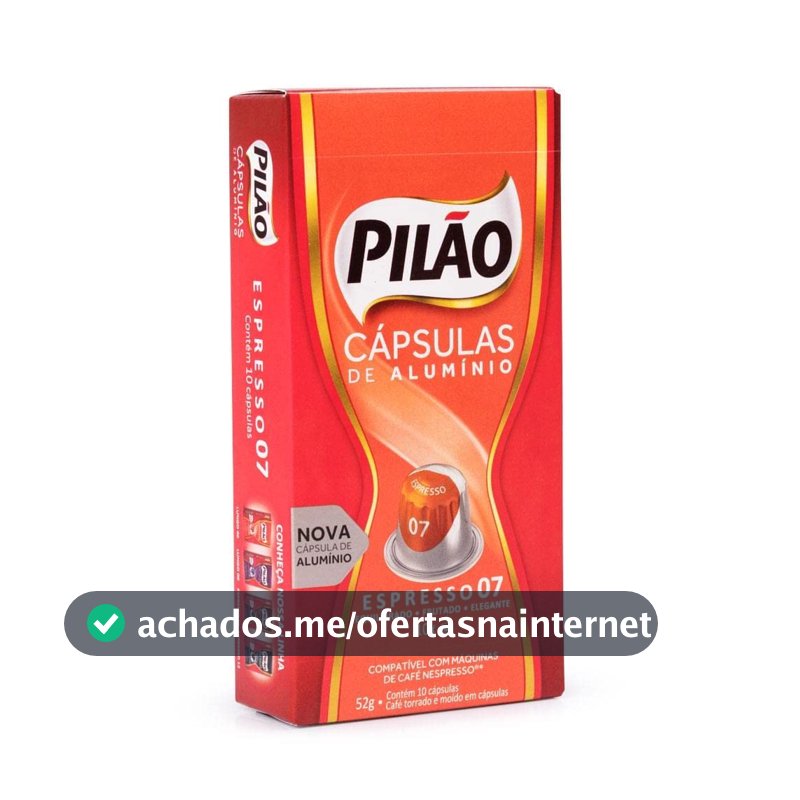 Café Pilão Cápsula Tradicional - 10 unidades - 52 gramas