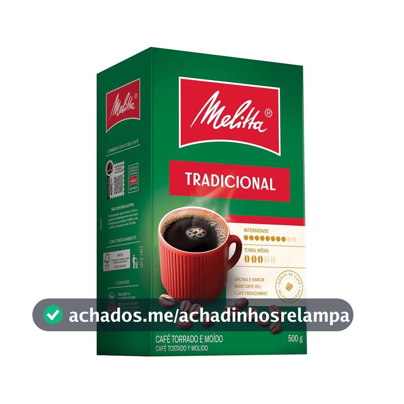 Café Tradicional Melitta Vácuo 500g